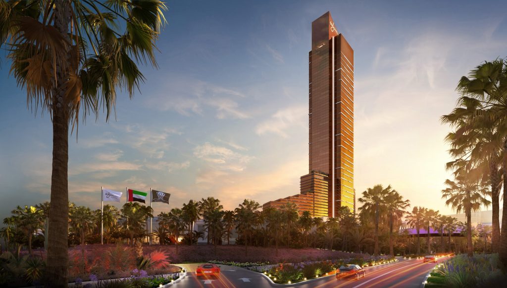Wynn Al Marjan Island resort rendering